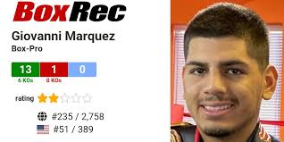 BoxRec: Giovanni Marquez
