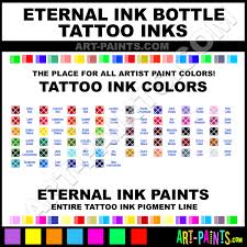 Eternal Ink Bottle Tattoo Ink Pigment Paint Colors Eternal