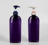 Wholesale Popular 500ml purple oval shape shampoo empty ...
