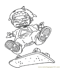 Easy and free to print rocket power coloring pages for children. Rocket Power Coloring Page 10 Coloring Page For Kids Free Rocket Power Printable Coloring Pages Online For Kids Coloringpages101 Com Coloring Pages For Kids