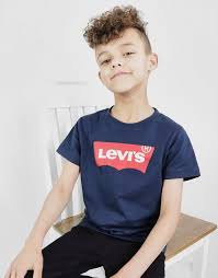 Finde herrenkleidung von levi's® online. Acheter Blauw Levis T Shirt Batwing Enfant