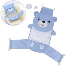 Baby Bathtub Adjustable Seat Support Mesh Sling Non Slip Bath Tub Hammock For Newborn 0 2 Year Walmart Com Walmart Com