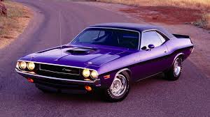 Matte Black 1970 Dodge Challenger Blast From The Past Dodge Brings Back Plum Crazy Dodge Muscle Cars Dodge Challenger Dodge Challenger Hemi
