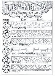 Artprojects Art Worksheets Art Handouts Elements Of Art Color