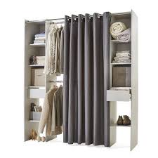 Kit Dressing Effet Tisse Lin Dressing Star H 203 X L 114 180 X P 50 Cm Dressing Pas Cher Dressing Amenagement Placard