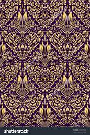 Fabrics with this pattern are available at spoonflower contact me at media at mediajamshidi dot com this set of 5 high quality hand painted watercolor floral bouquets in hires. Damask Seamless Pattern Repeating Background Golden Purple Floral Ornament In Baroque Style Victorian Wallpaper Background Vintage Damask