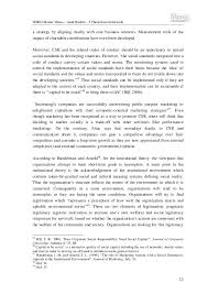corporate social responsibility