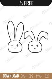 Download your free bunny svg to create your own diy easter bucket with adhesive vinyl. Bad Bunny Svg Cut Files Free Download Bundlesvg
