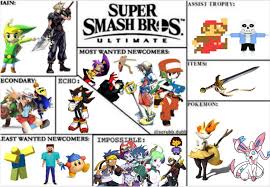 Smash Ultimate Chart Smash Ultimate Amino