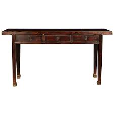 19th Century Chinese Three Drawer Altar Table Chinese Furniture Chinese Decor Table