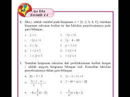 Soal uraian 1 7 soal dan pembahasan ayo kita berlatih 1 8. Kelas 7 Plsv Ayo Kita Berlatih 4 4 Youtube