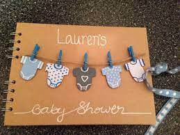 Pin By Kari Hammond Felker On Baby Shower Baby Shower Guest Book Baby Shower Advice Baby Shower