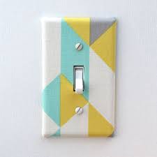 Brightnest Trend Spotting For 2013 Geometric Shapes Light Switch Covers Plate Covers Light Switch Plate Cover