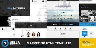 sella marketing html template by themesoverflow features