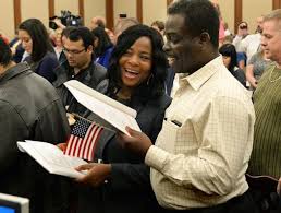 57 people become American citizens