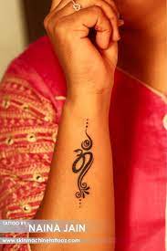 Beautiful Customised Om Tattoo By Naina Nains Tattoos Thanks For Looking Email For Appointm Shiva Tattoo Design Tattoo Designs Wrist Trishul Tattoo Designs
