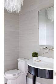 Check spelling or type a new query. Demilune Washstand Contemporary Bathroom Milton Development Black Wallpaper Bedroom Bathroom Wallpaper Gray Grasscloth Wallpaper