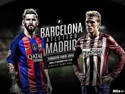 Jersey (baju) bola atletico madrid home musim 2019 2020 2019/20 la liga long sleeve. Barcelona Vs Atletico De Madrid Wallpapers Wallpaper Cave