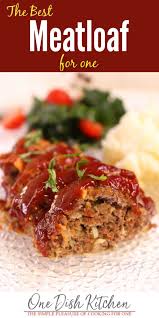 Mini Meatloaf Recipe Single Serving One Dish Kitchen In 2020 Mini Meatloaf Recipes Meatloaf Recipes Recipes