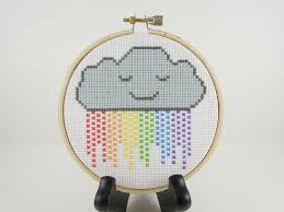 There are 2186 cross stitch anchor for sale on etsy, and they cost nz$14.30 on average. Rainbow Rain Cross Stitch Pattern Cross Stitch Art Collectibles Leadcampus Org