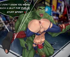 Rule34 - If it exists, there is porn of it  bruce banner, hulk, peter  parker, spider-man  6655088