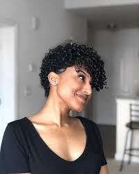 Short hairstyle for black women can be neatly styled or messy, depending on the occasion and outfit planning. Short Curly Hairstyle Black Woman