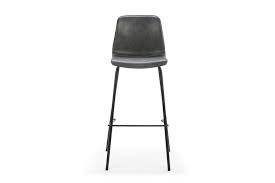 Maybe you would like to learn more about one of these? Shangri La Set Of 2 Emerson High Back Pu Bar Stools Charcoal Matt Blatt