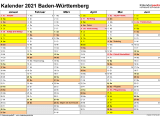 Schulferien von ferienbeginn bis ferienende sind eingezeichnet. N17hn25wi3iu5m