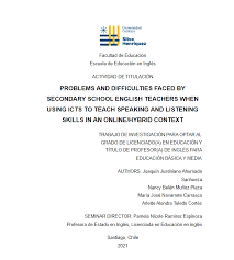 Pedagogía en Inglés