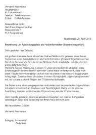 Die tätigkeiten von fachinformatikern sind zweigeteilt. Muster Bewerbung Als Fachinformatiker Systemintegration
