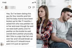 Don't participate in threads you have found through crossposts and links outside of this subreddit. Advice This Woman S Boyfriend Admitted That He Finds His Ex More Attractive Should She Dump Him