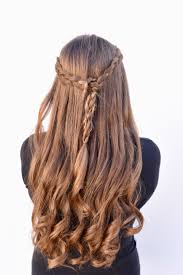 I'm lucky enough to have several hair stylists in my family, so i get to share with you all of the long hair braids they do on me. Braided Half Up Half Down Tutorial Easy Looks Great