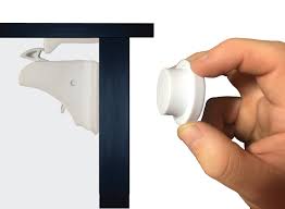 These child proof locks are pretty simple. Baby Proofing Magnetic Cabinet Locks Child Proof Drawer Locks 8 Pack