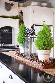 46 Best Christmas Kitchen Decorating Ideas Christmas Kitchen Decor Kitchen Island Centerpiece Christmas Kitchen