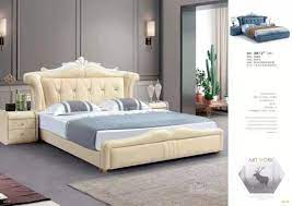 Bedroom sets create cohesive and comfortable room designs. China Modern Bedroom Furniture Upholstered Blue Leather Bed For Sale China Leather Bed Solid Wood Bed