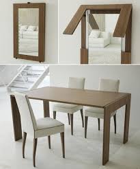 Einzigartiger Faltender Esstisch Fur Ihre Kleinen Hauser Super Moderner Holzerner Stil Faltender Es Dining Room Table Dining Room Design Folding Dining Chairs