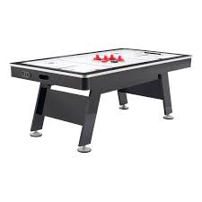 The national hockey league is a professional ice hockey league in north america comprising 32 teams, 25 in the united states and 7 in canada. Buy Airzone Air Hockey Table With High End Blower 80 Black And Chrome Online In Uae 799300269