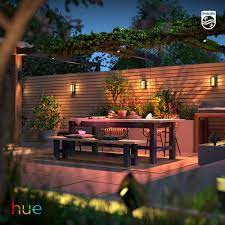 Terrace Lighting Ideas Philips Hue Outdoor Patio Lights Smart Outdoor Lighting Pergola Lighting