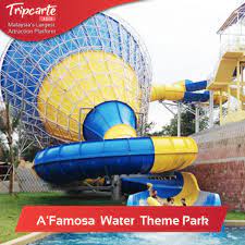 A famosa water world is part of a 520 hectare 'integrated resort' called a'famosa resort which comprises a golf course, a property project, a hotel the entrance to a'famosa safari wonderland (formerly a'famosa animal world) is located right next door to the water park. Harga Murah A Famosa Water Theme Park Shopee Malaysia