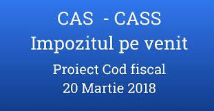 Martie 2018 Cas Cass Si Impozit Datorate De Activitatile Independente Ghid Pfa