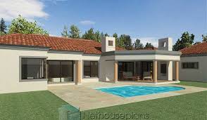 In a spacious design that would be perfect for roommates, this three bedroom house includes private baths for each room and a separate guest. 3 Bedroom House Plans South Africa House Designs Nethouseplansnethouseplans