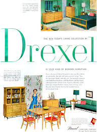 Drexel 1954 New Today S Living Milo Baughman American Home Mar 1954 Mid Century Christmas Vintage House New Today