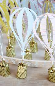 Up Up Away A Hot Air Balloon Shower Pepper Design Blog Hot Air Balloon Baby Shower Baby Shower Balloons Hot Air Balloon Baby Shower Theme