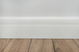 The baseboards in our laundry room were in fairly good shape still…considering…and we didn't want to take the time to pull them out and add new ones with all the other projects we had on our to do list! Can Baseboards Be Too Tall The Sizing Rule To Live By