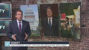 It concluded that how the senate conducted impeachment trials was essentially a political question, because the constitution the house therefore impeached nixon and sent articles to the senate to conduct a trial. Verify Can A Supreme Court Justice Be Impeached If The Judge Lied During Confirmation Hearings Wusa9 Com