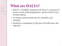 Ppt Disability Adjusted Life Years Powerpoint Presentation Free Download Id 2869534