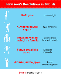 Espérons que le contenu du message article funny kenyan. How To Say Happy New Year In Swahili Swahilipod101