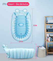 Sized and designed to accommodate infants, these bath tubs & seats keep your child sitting upright or at an angle for a proper bathing position. Buy Portable Inflatable Baby Bathtub For Infants Cute Bath Tubs For Babies Toddler Bath Seat For Tub Sit Up Newborn Essentials Blue Online In Kazakhstan B091b355q4