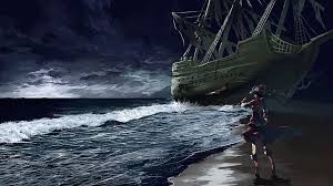 In a world designed to exploit and consume humans like cattle, the promised neverland is full of victims. Hd Wallpaper Beach Night Birds Ships Pirates Scenic Artwork Anime Girls 1734x975 Animals Birds Hd Art Wallpaper Flare