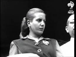 Fondly known as evita, she played a major role in her husband's administration. Peron Eva Campaigning 1940 Youtube